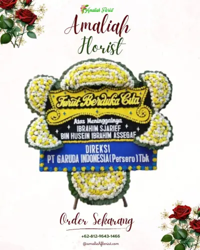 Papan Bunga Duka di Sewukan